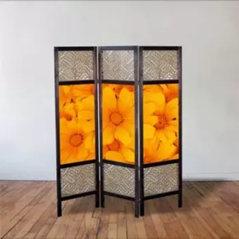 Ширма "Календула", 150 × 160 см