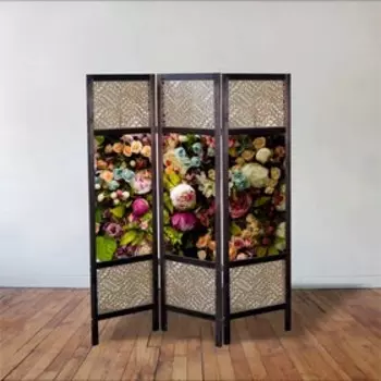 Ширма "Красочное изобилие", 150 × 160 см
