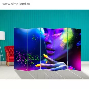 Ширма "Красотка", 250 х 160 см
