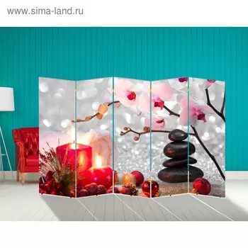 Ширма "Орхидея. Уют", 250 х 160 см