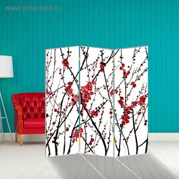 Ширма "Сакура", 150 х 160 см