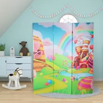 Ширма "Сладкая страна", 150 х 160 см