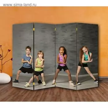 Ширма "Спортсмены", 200 х 160 см