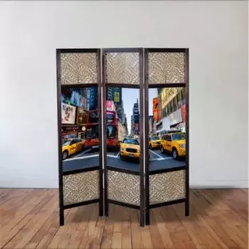 Ширма "Таймс Сквер", 150 × 160 см