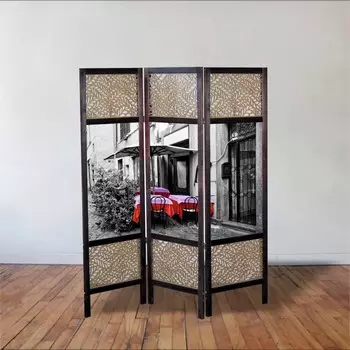 Ширма "Уютное кафе", 150 × 160 см