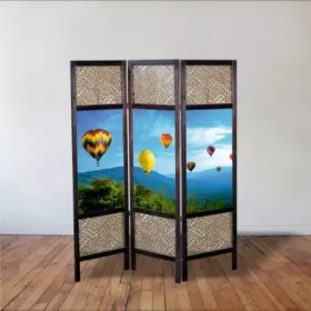 Ширма "Воздушные шары", 150 × 160 см