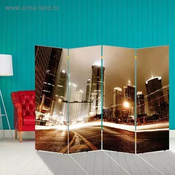 Ширма "Высотки", 200 х 160 см