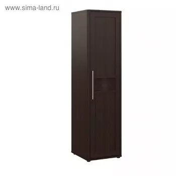 Шкаф 1-дверный «Токио», 560 × 590 × 2140 мм, цвет венге