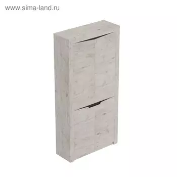 Шкаф 2-дверный Соренто, 385х1070х2100, Дуб бонифаций