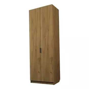 Шкаф двухдверный «Аллоджио. Экон», с штангой, 8005202300 мм, цвет дуб крафт золотой