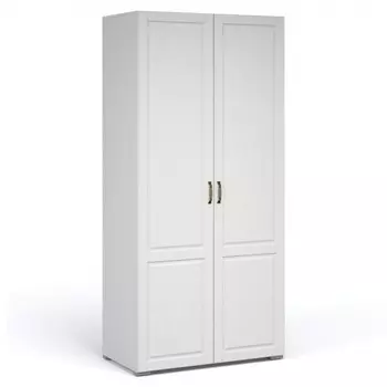 Шкаф 2-х дверный «Лацио», 9605302050 мм, цвет белый / белое дерево