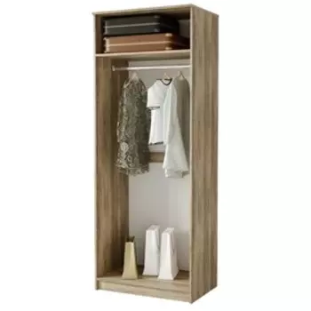 Шкаф 2-х дверный Прайм 802х532х2100 дуб каньон/М18