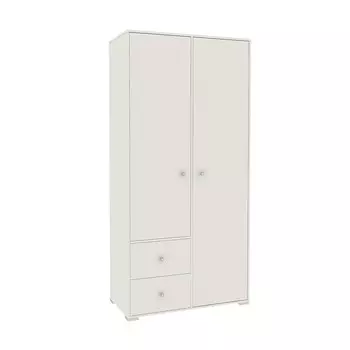 Шкаф 2х дв с 2 ящ Капелла, 1000х506х2090, Белый