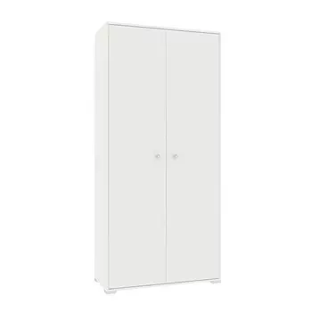 Шкаф 2х дверный Капелла, 993х424х2090, Белый