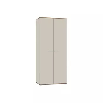 Шкаф 2х ств Афина, 922х426х2152, Дуб крафт золотой/Кашемир