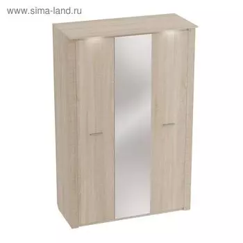 Шкаф 3-дверный Спальня Элана Дуб Сонома