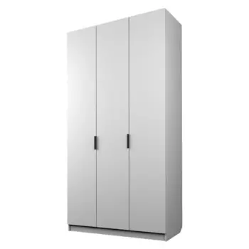 Шкаф трехдверный «Экон», 12005202300 мм, цвет белый