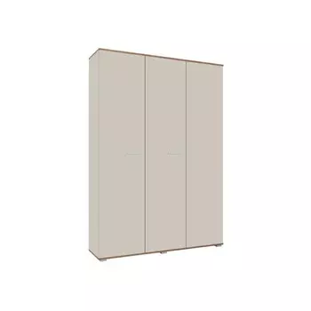 Шкаф 3х ств Афина, 1382х524х2152, Дуб крафт золотой/Кашемир