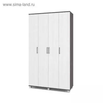 Шкаф четырёхстворчатый Карина К41 1200x420x2100 Анкор темный/светлый