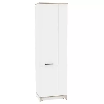 Шкаф для одежды Aurelio 12, 6004552057 мм, цвет белый/блеквуд сатиновый