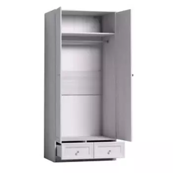 Шкаф для одежды и белья Paola 71, 898 × 590 × 2107 мм, стандарт, цвет ясень анкор светлый