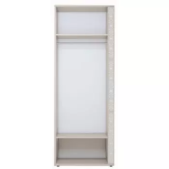 Шкаф прямой для платьев «Ассоль», 8005722142 мм, цвет ясень шимо светлый