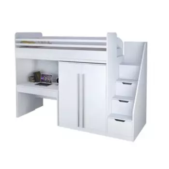 Шкаф двухсекционный Polini kids City, 100х65х129 см