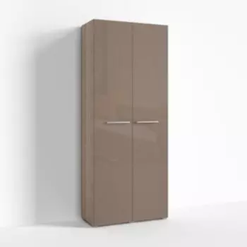 Шкаф Г-ШС-2-1, 900х520х2220 мм, дуб сонома светлый, капучино