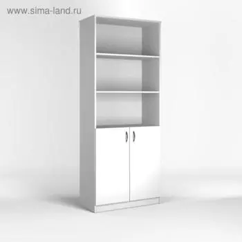 Шкаф комбинированный 800*400*1980 Белый
