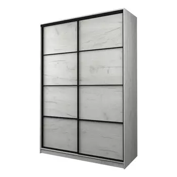 Шкаф-купе 2-х дверный Max 11, 16006002300 мм, цвет дуб крафт белый