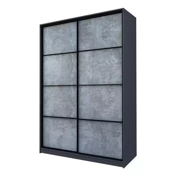 Шкаф-купе Max-МШ-23-6-18-11, 18006002300 мм, цвет графит / метрополитан грей