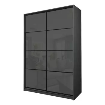 Шкаф-купе Max-МШ-23-6-18-22, 18006002300 мм, цвет графит / стекло тёмно-серое
