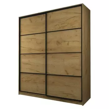 Шкаф-купе Max-МШ-23-6-22/2-11, 22006002300 мм, цвет дуб крафт золотой