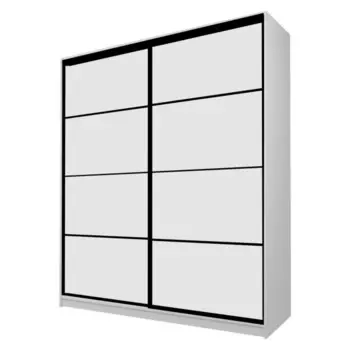 Шкаф-купе Max-МШ-23-6-22/2-11, 22006002300 мм, цвет серый шагрень