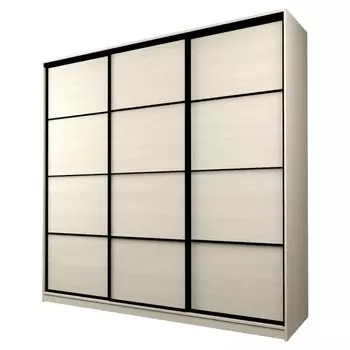 Шкаф-купе Max-МШ-23-6-24-111, 24006002300 мм, цвет дуб молочный