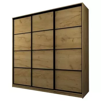 Шкаф-купе Max-МШ-23-6-24/2-111, 24006002300 мм, цвет дуб крафт золотой