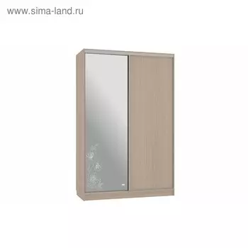 Шкаф-купе "Гранд 1-600 токио", 1500x600x2300, Дуб млечный