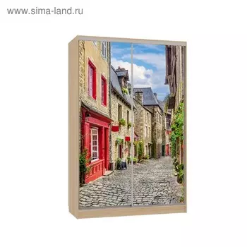 Шкаф-купе "Гранд 7-600 Европа", 1500x600x2300, Дуб сонома