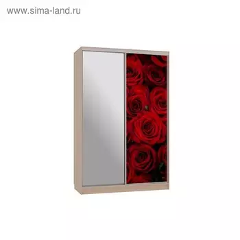 Шкаф-купе "Гранд 9-600 89", 1500x600x2300, Дуб млечный