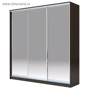 Шкаф-купе Хит-22-20-888, 20006202200 мм, матовое стекло, цвет венге цаво