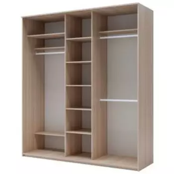Шкаф - купе «Хит-23-20-111», 20006202300 мм, цвет ясень шимо светлый