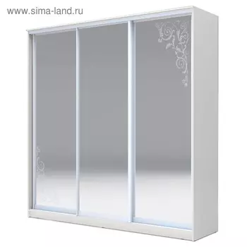 Шкаф-купе Хит-23-20-656 Белый, Уголки