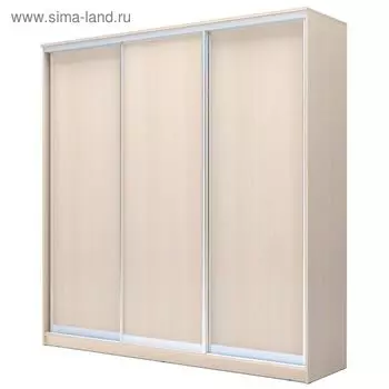 Шкаф-купе Хит-24-20-111, 20006202400 мм, ЛДСП, цвет дуб молочный