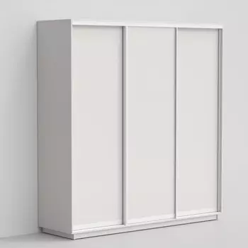 Шкаф-купе «Эко-Сим Д», 1800х600х2200 мм, ЛДСП, цвет белый