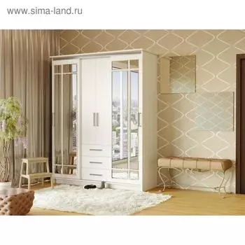 Шкаф-купе Маэстро 1700х610х2200 белый