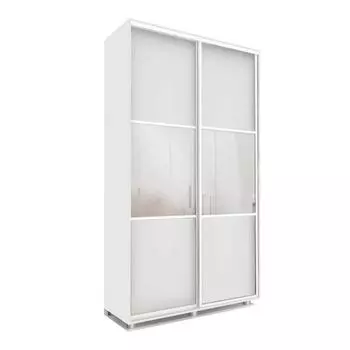 Шкаф-купе Модный Зеркало+ЛДСП Белый 1400х600х2300