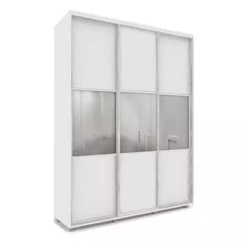 Шкаф-купе Модный Зеркало+ЛДСП Белый 2100х600х2300
