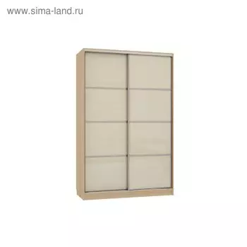 Шкаф-купе "Рио 2-600", 1200x600x2300, Дуб сонома/крем