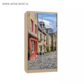 Шкаф-купе "Рио 7-600 Европа", 1200x600x2300, Дуб сонома