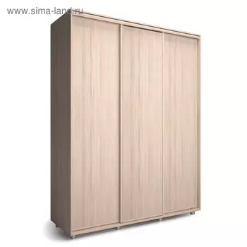 Шкаф-купе Удачный 1770х600х2300 Ясень Шимо Светлый